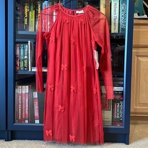 Stella McCartney Formal Red Kids Dress. Size 12